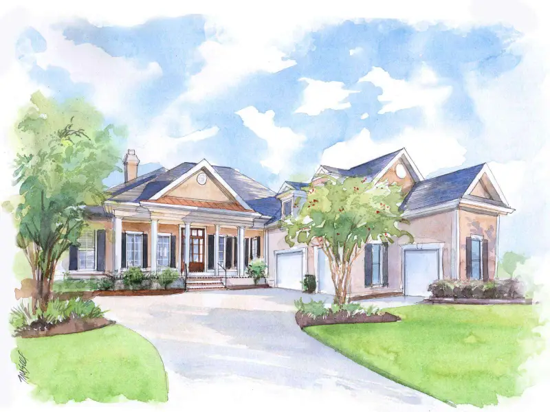 thumbnail image 2 of Personalized Watercolour House Portrait, New Home Print Gift 2 of 13